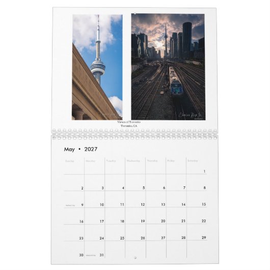 Calendrier 2026 Calendar (Mai 2027)