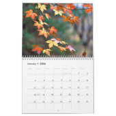 Calendrier 2026 Calendar (Autumn Leaves- Created by Grok) (Jan 2026)