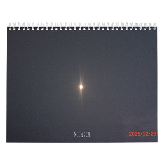 Calendrier 2026 Calendar moon 2026 (Protection)