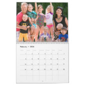 Calendrier 2026 Calendar Motivational With Family Photos (Feb 2026)