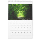 Calendrier 2026 Calendar , Nature landscape of Tokyo (Mar 2026)