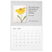 Calendrier 2026 Calendar Vanessa's Art Studio Students 2 (Mar 2026)