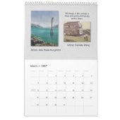 Calendrier 2026 Calendar Vanessa's Art Studio Student's Work1 (Mar 2027)