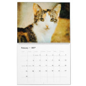 Calendrier 2026 Calico Tortoiseshell Cat Owners Lovers Gift (Feb 2027)