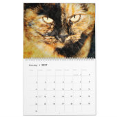 Calendrier 2026 Calico Tortoiseshell Cat Owners Lovers Gift (Jan 2027)