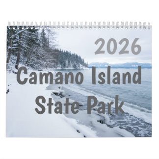 Calendrier 2026 Camano Island State Park Personalized