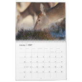 Calendrier 2026 Captivant Red Deer (Jan 2027)