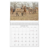 CALENDRIER 2026 CHEVAUX SIMPLES (Jan 2027)