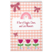 Calendrier 2026 Citation Ruban & Fleur Mignon Clai (Protection)