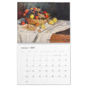 Calendrier 2026 - Claude Monet 2 - Impressionnisme (Jan 2027)