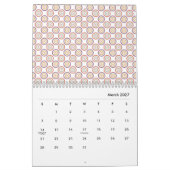 Calendrier 2026 Colorful Pastel Pattern Illustration Calendar (Mar 2027)
