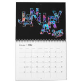 Calendrier 2026 Commencez l'année BRIGHT avec cette lumière é (Jan 2026)