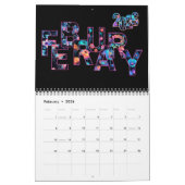 Calendrier 2026 Commencez l'année BRIGHT avec cette lumière é (Feb 2026)