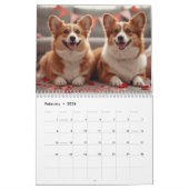 Calendrier 2026 Corgi Calendar – 12 Month Wall Calendar (Feb 2026)