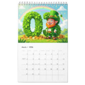 Calendrier 2026 Cute Seasonal Character Wall Calendar (Small) (Mar 2026)