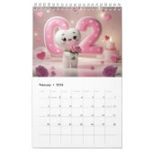 Calendrier 2026 Cute Seasonal Character Wall Calendar (Small) (Feb 2026)