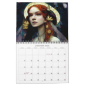 Calendrier 2026 Dames Du Fae 1 Imaginaire Art Calendar (Jan 2026)
