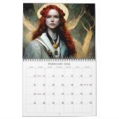 Calendrier 2026 Dames Du Fae 2 Imaginaire Art Calendar (Feb 2026)
