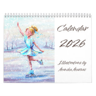 Calendrier 2026 « Danse » de Monika Marzec