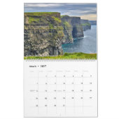Calendrier 2026 de la côte incroyable d'Irlande (Mar 2027)