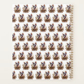 Calendrier 2026 de la mère de chat Sphynx (Dos)