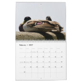 Calendrier 2026 de la vue assise (Feb 2027)