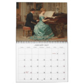 Calendrier 2026 de Romance Régence (Jan 2027)