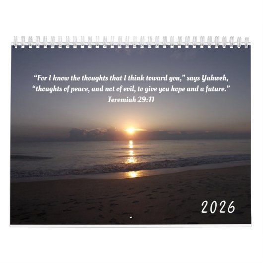 Calendrier 2026 des Bénédictions de la Nature (Protection)