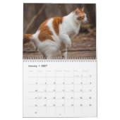 Calendrier 2026 des chats de baleine (Jan 2027)