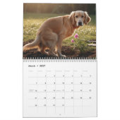 Calendrier 2026 des chiens de baleine (Mar 2027)