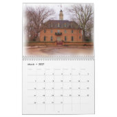 Calendrier 2026 des huiles de Williamsburg (Mar 2027)