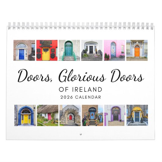 Calendrier 2026 des Portes d'Irlande (Protection)
