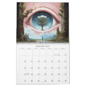 Calendrier 2026 Dimensions Visionnaires 5 Paysages surréalist (Jan 2027)