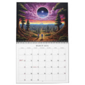 Calendrier 2026 Dimensions Visionnaires 5 Paysages surréalist (Mar 2026)