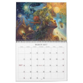 Calendrier 2026 Dimensions Visionnaires 8 Art Surreal (Mar 2027)