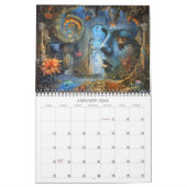 Calendrier 2026 Dimensions Visionnaires 8 Art Surreal (Jan 2026)