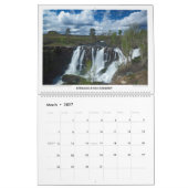Calendrier 2026 du haut désert de l'Oregon (Mar 2027)