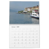 Calendrier 2026 du lac de Côme et du lac de Garde (Jan 2027)