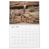 Calendrier 2026 - Échantillon de Zion Country de S (Mar 2027)