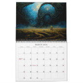 Calendrier 2026 Eldritch Lands 1 Dark Imaginaire Art Calendar (Mar 2026)