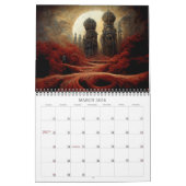 Calendrier 2026 Eldritch Lands 2 Dark Imaginaire Art Calendar (Mar 2026)