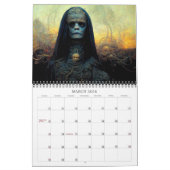 Calendrier 2026 Eldritch Lands 3 Dark Imaginaire Art Calendar (Mar 2026)