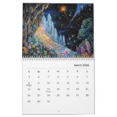 Calendrier 2026 Enchanted Celestial Mystic Art Calendar (Mar 2026)