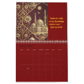 Calendrier 2026 English Calendar with Islamic Designs/Quotes (Jan 2026)