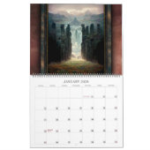 Calendrier 2026 Étranges royaumes 2 Imaginaires Art Calendrie (Jan 2026)