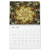 Calendrier 2026 Extraordinaire Fractal Art Psychedelic (Mar 2026)