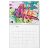 Calendrier 2026 “Eye of the Beholder” Abstract Art Calendar (Mar 2026)