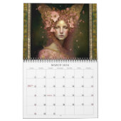 Calendrier 2026 Fairy Portraits Imaginaire Art Calendar (Mar 2026)