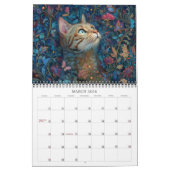 Calendrier 2026 Fantastical Cats 5 Fantasy Art Calendar (Mar 2026)