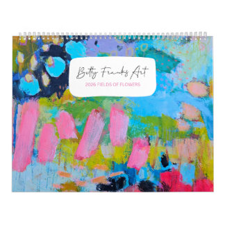 Calendrier 2026 Fields of Flowers Calendar by Betty Franks